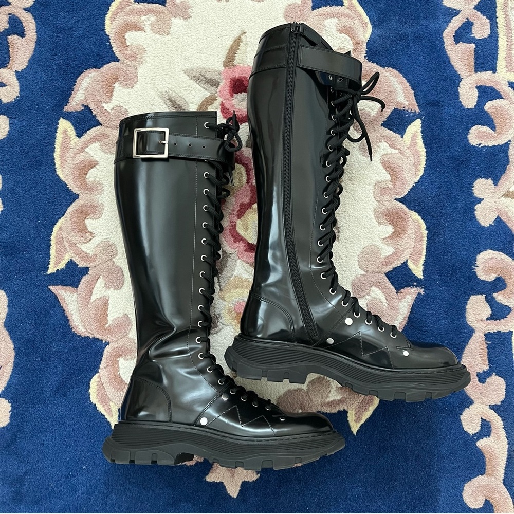 Alexander McQueen Tread Slick Boots